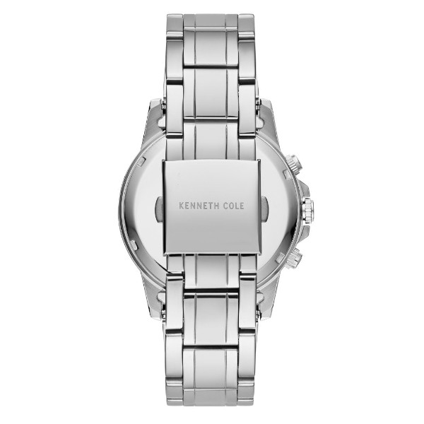 Kenneth Cole Men’s Dress Sport Stainless Steel with Blue Dial Watch ...