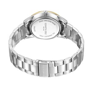 Kenneth Cole New York Gents Watch Quartz Stainless Steel Yellow Pvd Case and Bracelet Water Resistance 1 Yr. Warranty